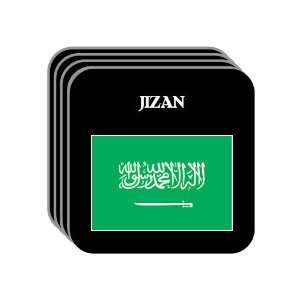  Saudi Arabia   JIZAN Set of 4 Mini Mousepad Coasters 