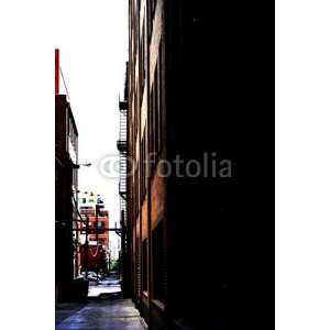   Wall Decals   Creepy Alleyway   Removable Graphic