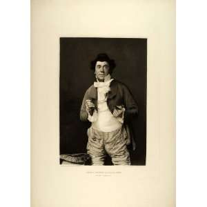 1887 Photogravure John L. Toole Actor Paul Pry John Poole Comedy Play 