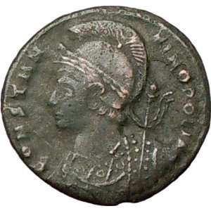 CONSTANTINE I the Great Founds CONSTANTINOPLE 334AD Ancient Roman Coin 