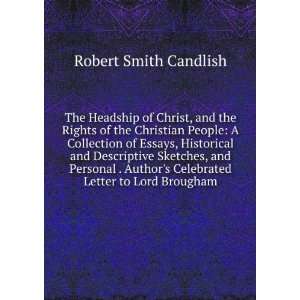  Celebrated Letter to Lord Brougham Robert Smith Candlish Books