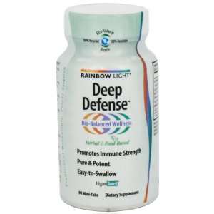 Rainbow Light 100 Percent Herbal Deep Defense Herbal Supplement Mini 