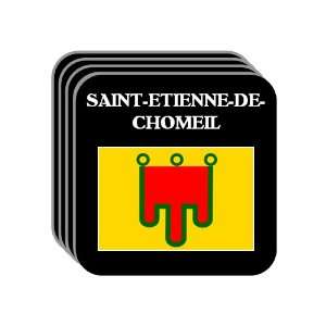Auvergne   SAINT ETIENNE DE CHOMEIL Set of 4 Mini Mousepad Coasters