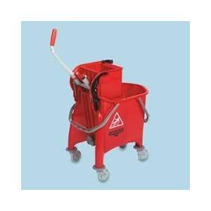  Unger COMBR 30 Liter Red Combo Restroom Bucket Industrial 