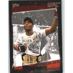  2010 Topps UFC Trading Card # 106 Anderson Silva (Ultimate 