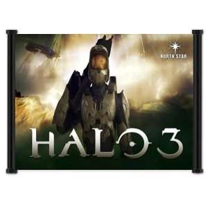 Halo 3 Game Fabric Wall Scroll Poster (24x15) Inches 