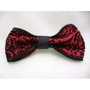  Vamp Red Bow Hair Clip Beauty