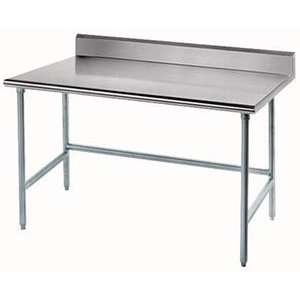 16 Gauge Advance Tabco TKAG 308 30 x 96 Open Base Stainless Steel 