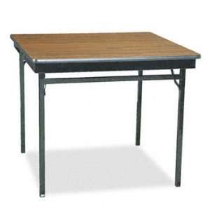   CL36WA   Special Size Folding Table, Square, 36w x 36d x 30h, Walnut