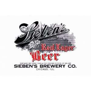  Siebens Real Lager Beer 16X24 Giclee Paper