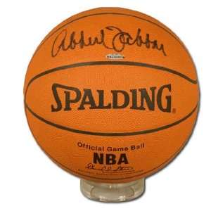 Kareem Abdul Jabbar Autographed Basketball (UDA)  Sports 