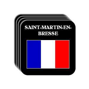  France   SAINT MARTIN EN BRESSE Set of 4 Mini Mousepad 