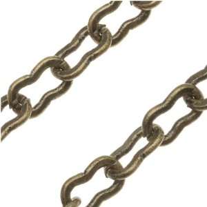  Antiqued Brass Krinkle Chain 4.5mm Bulk By The Foot Arts 