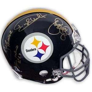   Full Size Replica Helmet 4 Sigs   Autographed NFL Helmets Everything