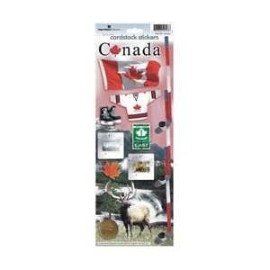   Cardstock Stickers Canada STCX 31E; 6 Items/Order