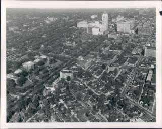 1947 Aerial View of Uptown Detroit, Michigan  