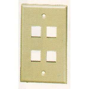  ICC FACE 4 IV IC107F04IV   4Port Face Ivory Electronics