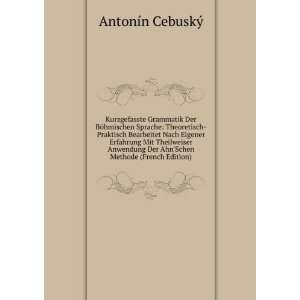   Der AhnSchen Methode (French Edition) AntonÃ­n CebuskÃ½ Books