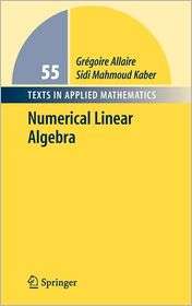   Algebra, (0387341595), Gr Goire Allaire, Textbooks   