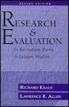 Research and Evaluation in Recreation, Parks and Leisure Studies 
