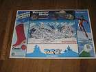 PEZ advertising placemat 1982 snow ski skiing slalom,Winter Olympics