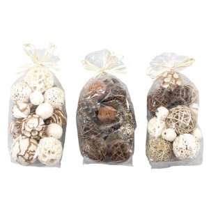 Assorted Deco Balls (Set of 3)   Factory Direct Accessories 