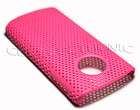 New Black Perforated Case Skin Cover For LG Optimus 7 E900  