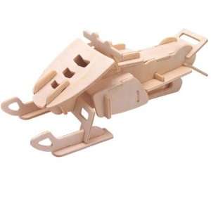  Snowmobile 3d Wooden Puzzle Toys & Games