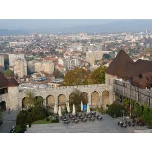  View of the City of Ljubljana, Slovenia, from the Inner 