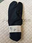 BLACK Japanese TABI KIMONO GETA ZORI Socks 24   27cm