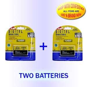  TWO PACK NP 20 3HR BATTERY FOR CASIO EXILIM EX S500 EX 