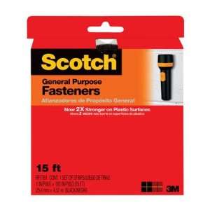  3M RF7761 Scotch Reclosable Fasteners 1 in x 180, Black 
