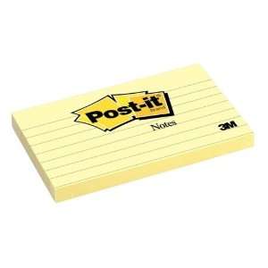  MMM 635YW, 3M Post it Lined Note Pads