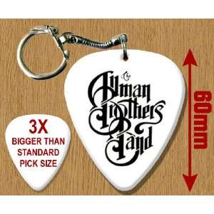  Allman Brothers BIG Guitar Pick Keyring Musical 