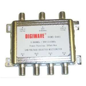  Digiwave DGS   3401   3x4 Multiswitch Electronics