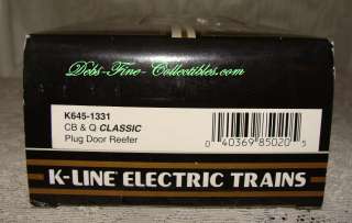 Line   CB & Q Classic Plug Door Reefer   0/027  
