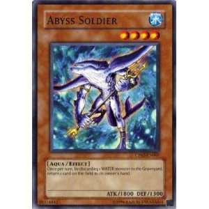    Yugioh Abyss Soldier CMC EN001 Super Holo Rare Toys & Games
