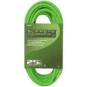 Woods 4304 12/3 Ultra Flex Rubber SJOW Extension Cord, Supreme Green 