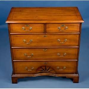  Victorian Yew Straight Front Chest Furniture & Decor