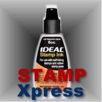6cc Ideal Stamp Refill Ink – BLACK     