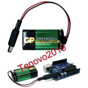 2pcs 9 Volt battery adapter for Chinduino  