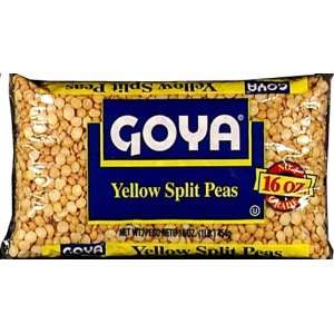 Goya Dried Yellow Split Peas, In Bag, 16 Grocery & Gourmet Food