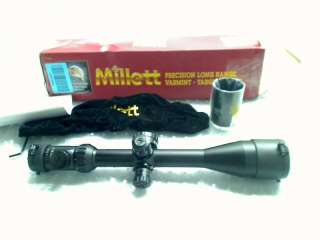   16x50 Illuminated Tactical Riflescope (30mm Tube, .1 mil Click), Matte