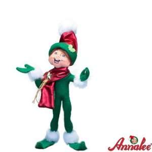  Annalee Green Holiday Twist Elf 2011