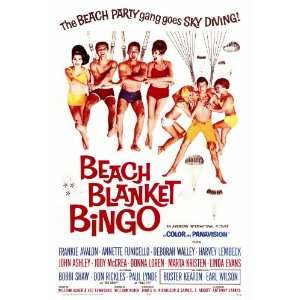  Beach Blanket Bingo (1965) 27 x 40 Movie Poster Style A 