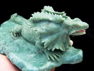 10 in Perfectly Carved LIZARD, Super Detailed and Real  
