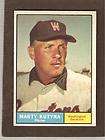 1961 TOPPS SET BREAK 546 MARTY KUTYNA EX MINT  