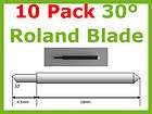 10 pc 30° Blade for Roland Vinyl Film Cutter ZEU U1005