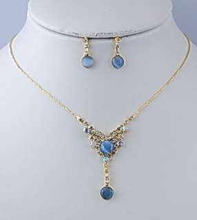 Fashion rhinestone necklace bridal jewelry set 14650  