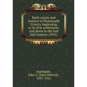   9781275483767) John S. (John Stilwell), 1837 1916 Applegate Books